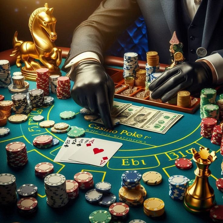 Meja dealer langsung dengan studio multi-kamera jayatoto